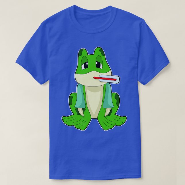 Frog Fever thermometer T-Shirt (Design Front)