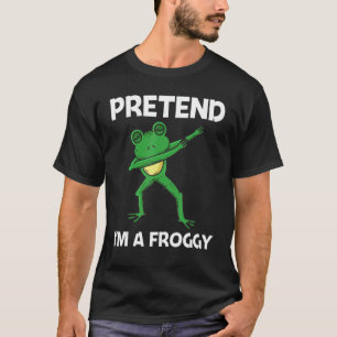Frog For Men Women Dabbing Green Tree Toad Animal T-Shirt