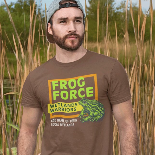 Frog Force Wetlands Warriors Nature Lover T-Shirt (Creator Uploaded)
