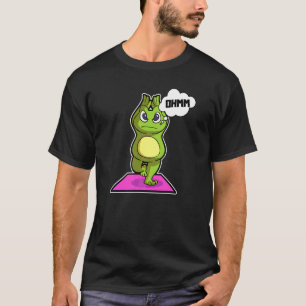 Frog Frog Yoga Poses Sports Gymnastics Ohm Heartbe T-Shirt