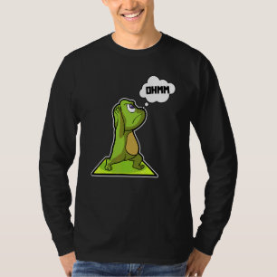 Frog Frog Yoga Poses Sports Gymnastics Ohm Heartbe T-Shirt