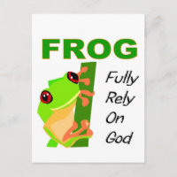 FROG, Fully rely on God