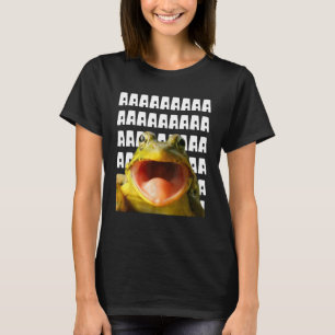 Frog Funny Screaming Meme Men Women Kids Frog Love T-Shirt