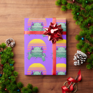 FROG funny Wrapping paper
