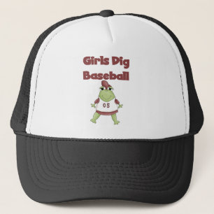 Frog Girls Dig Baseball Tshirts and Gifts Trucker Hat
