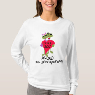 Frog Grandparent of Boy Tshirts and Gifts