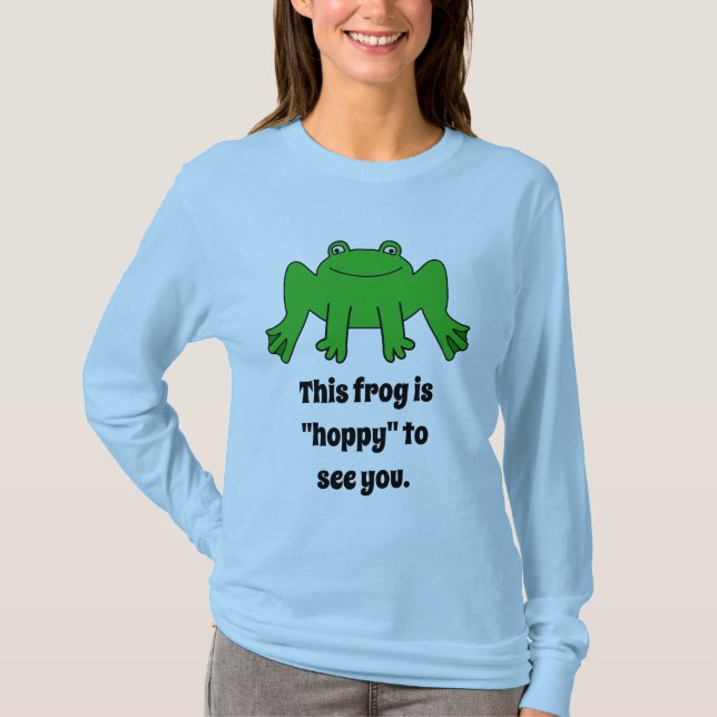 Frog, green T-Shirt (Front)