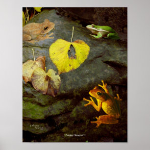 Frog Hangout Poster
