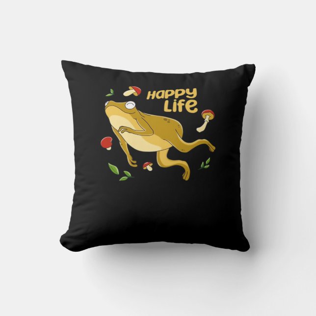 Frog Happy  Essential Cushion (Front)