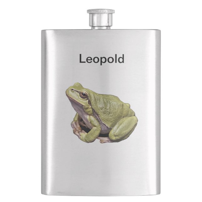 Frog Hip Flask (Front)