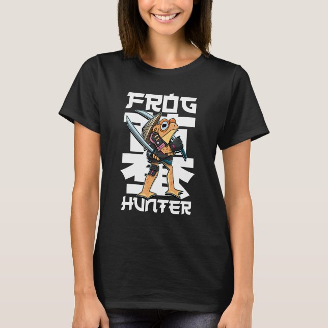 Frog Hunter Frog Lily Pads T-Shirt (Front)