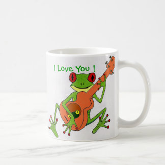 frog, I Love You ! Coffee Mug