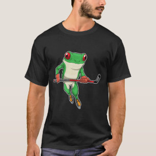 Frog Ice hockey Ice hockey stick T-Shirt