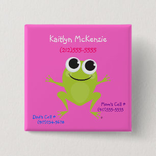 Frog Identification Button