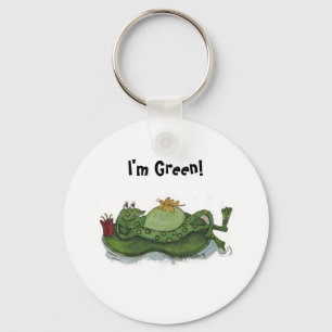 Frog, I'm Green! Key Ring