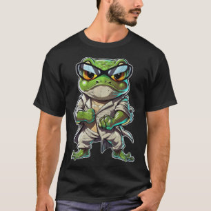 frog in a karate suit frog T-Shirt