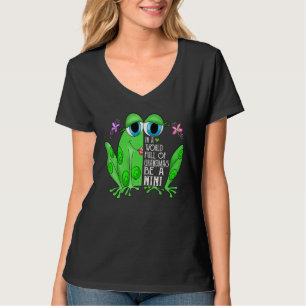 Frog In A World Full Of Grandmas Be A Nini T-Shirt