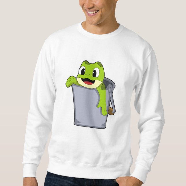 Frog in Bucket Sweatshirt (Front)