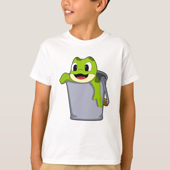 Frog in Bucket T-Shirt (Front)