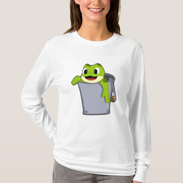 Frog in Bucket T-Shirt (Front)