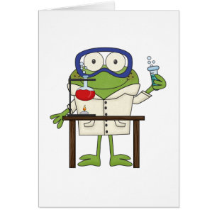 Frog in the Science Lab