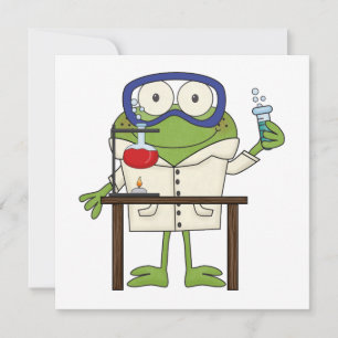 Frog in the Science Lab