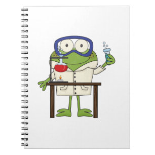 Frog in the Science Lab Notebook