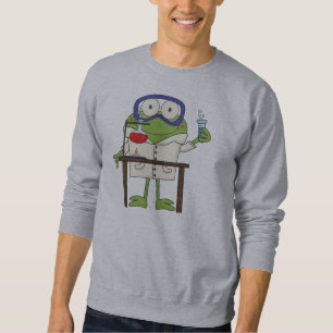 Frog in the Science Lab Sweatshirt