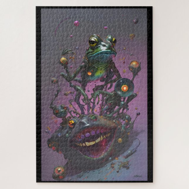 Frog It All II  Jigsaw Puzzle (Vertical)