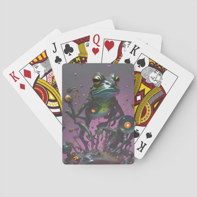 Frog It All II  Playing Cards (Back)