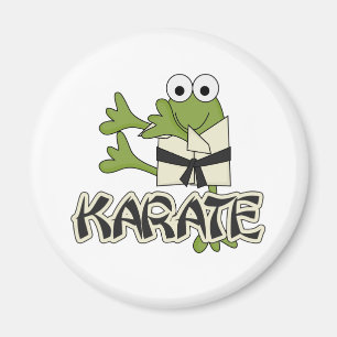 Frog Karate Tshirts and Gifts Magnet