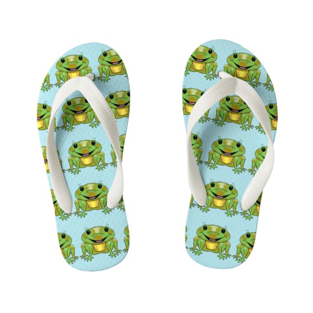 Frog Kids Flip Flops (Footbed)