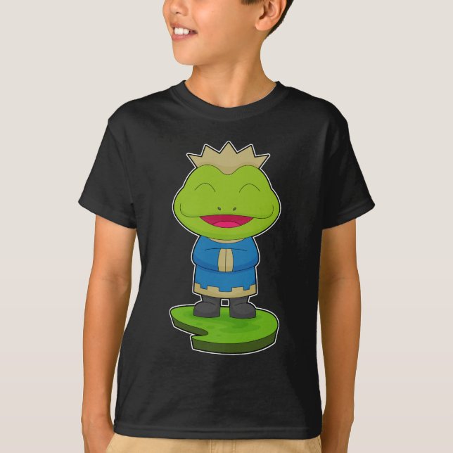 Frog King Crown T-Shirt (Front)