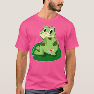Frog Leaf Heart Plaster T-Shirt