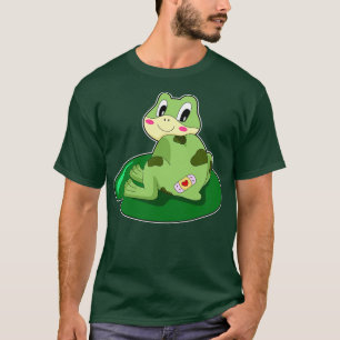 Frog Leaf Heart Plaster T-Shirt