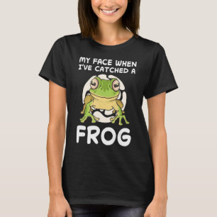 Frog Love Toad Frog Catcher Hunter Amphibian Catch T-Shirt