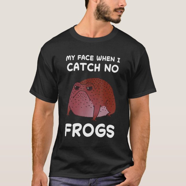 Frog Love Toad Frog Catcher Hunter Amphibian Catch T-Shirt (Front)