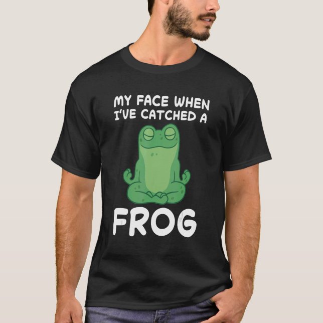 Frog Love Toad Frog Catcher Hunter Amphibian Catch T-Shirt (Front)