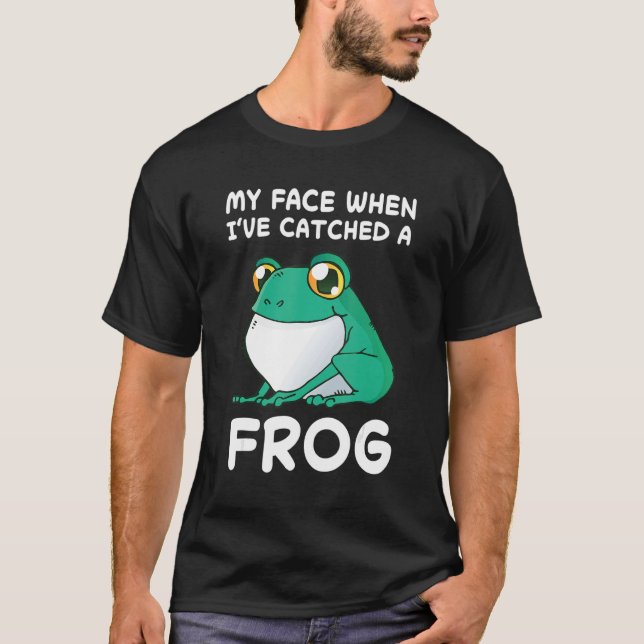 Frog Love Toad Frog Catcher Hunter Amphibian Catch T-Shirt (Front)
