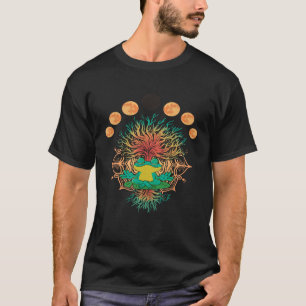 Frog Meditation Frog Men Yoga Yoga Yoga T-Shirt