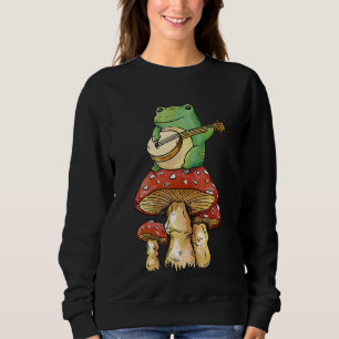 Frog Men's Mushroom Women's Music Animals Sweatshirt