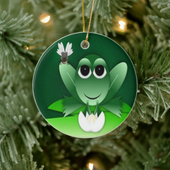 Frog Merchandise Gifts Ceramic Tree Decoration (Tree)