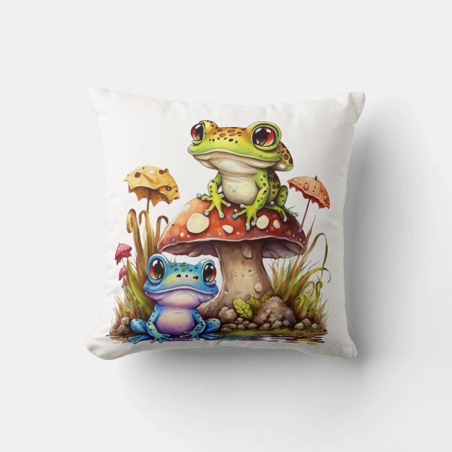 Frog Merchandise Gifts Cushion (Front)