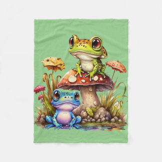 Frog Merchandise Gifts Fleece Blanket