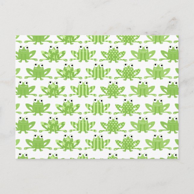 Frog Merchandise Gifts Postcard (Front)