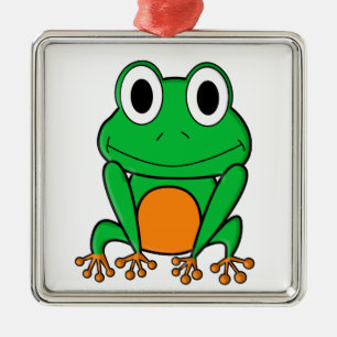 Frog Metal Tree Decoration