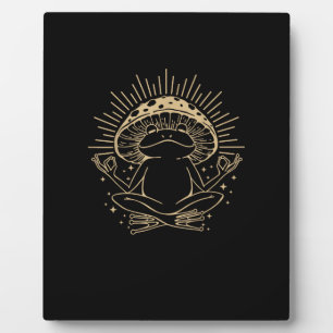 Frog & Minimalism Cottage Aesthetic Goblincore Plaque