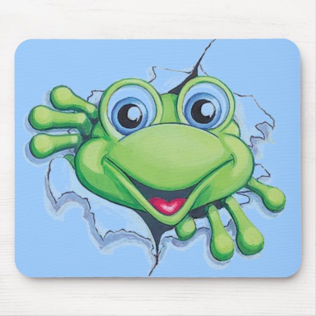 frog mouse pad (Front)
