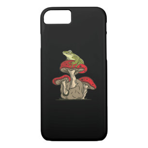 Frog  Mushroom Cottagecore Classic Case-Mate iPhone Case