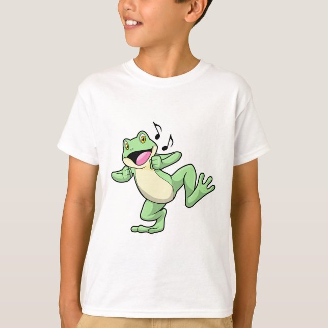 Frog Music Dance T-Shirt (Front)